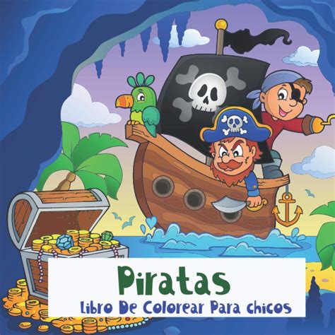 Buy Piratas Libro De Colorear Para Chicos.: Grandes dibujos de piratas ...