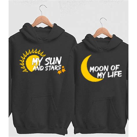 Moon Of My Life My Sun And My Stars Best Couple Hoodies - TEEZ.in
