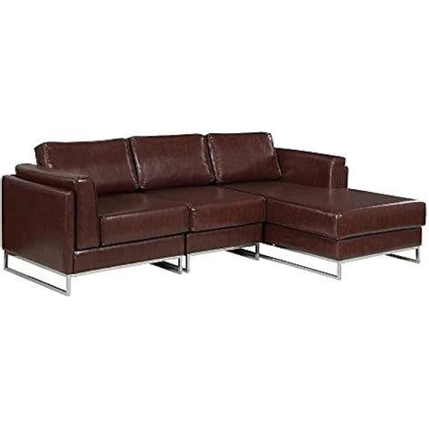 Farati Luxury Sectional Couch L-Shape Leather Sofa with India | Ubuy