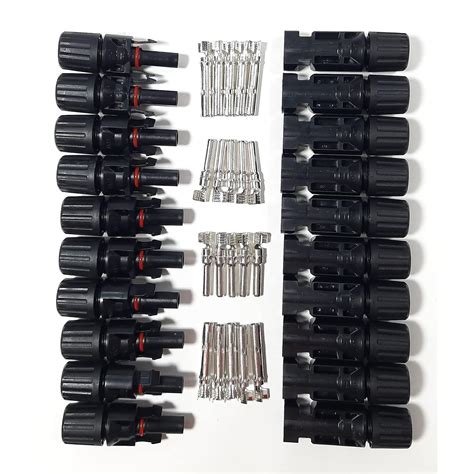 Kenbrook Solar Wire Connector for Solar Panels (Set of 10 Pairs ...