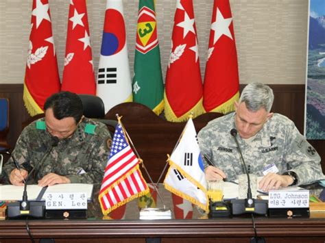 Eighth Army signs historic agreement with ROK Army | Article | The ...