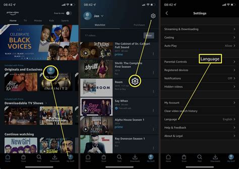 Changing Language On Amazon Prime 的图像结果