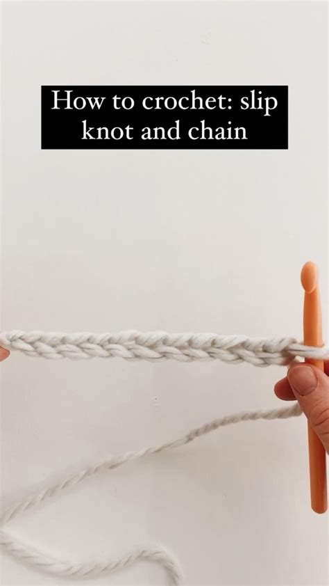 Chain stitch crochet photo tutorial step by step – Artofit