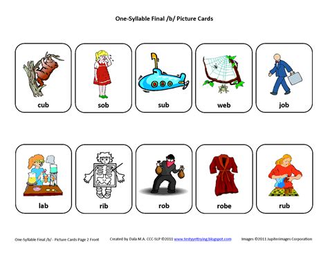 Cvc Words With Final B at Susan Keefe blog