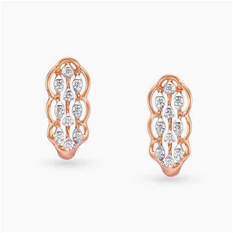 Brilliant Minimal Diamond Stud Earrings