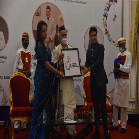 Hon'ble Governor Shri Bhagat Koshyari and Actress Hema Malini unveiled ...