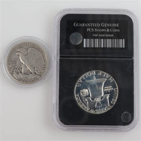 US Silver Half Dollar, 2 Pieces | Property Room