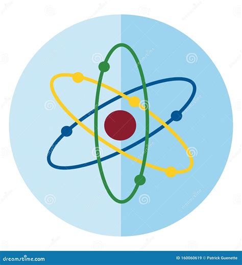 Structure of Atom or the Smallest Unit of the Matter Vector Color ...