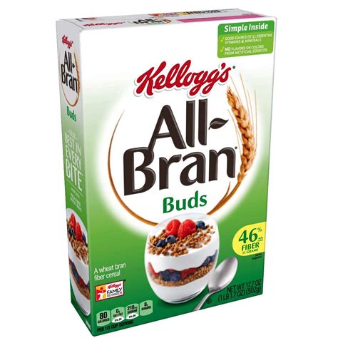 Amazon.com: Kellogg's All-Bran Bran Buds Cereal - 17.7 oz