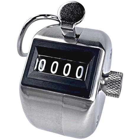 Tally Counter Professional Grade Stainless Steel H 102 Clicker Counter ...