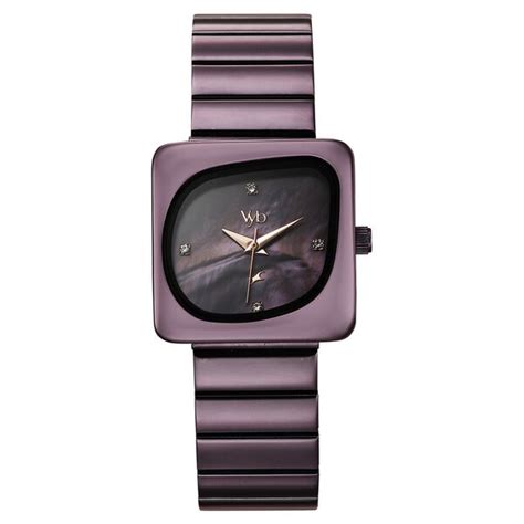 Buy Online Vyb Diva By Fastrack Quartz Analog Purple Mother of Pearl ...