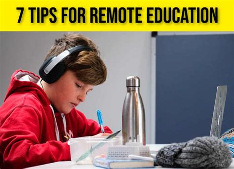 Image result for Remote Learning Tips