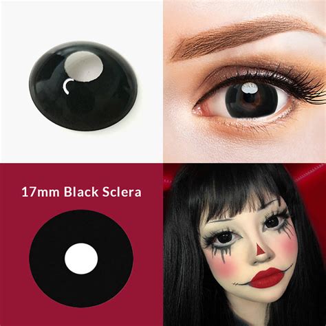 Blackout Sclera Contacts