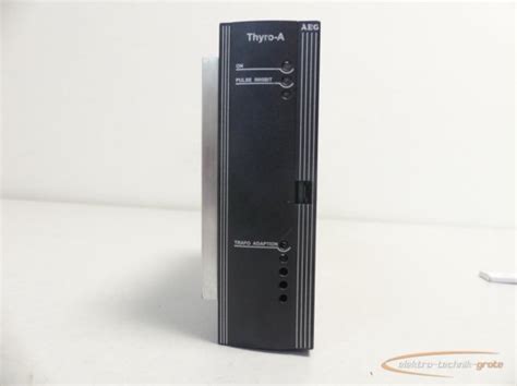 AEG Thyro A 1A 400 16H 1 2000000921 Power supply system SN 7011693/018 ...