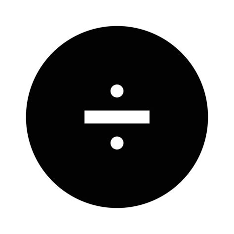 Image result for Division Sign