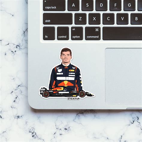 Buy MAX VERSTAPPEN Sticker Online | Premium Waterproof Vinyl | STICK IT UP