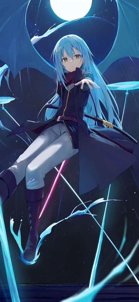 That Time I got Reincarnated as A Slime | Anime images, Blue hair anime ...