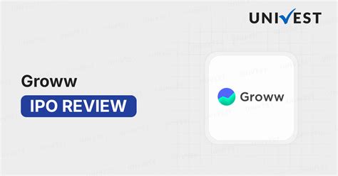 Groww IPO: Check Date, Price Band, Lot Size, & Details