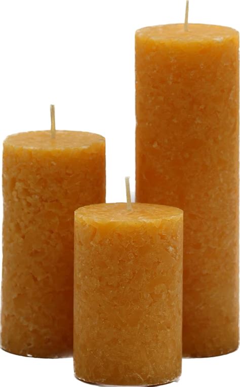 PROSPERRO LUMO by Parkash Candle Set of 3 Fragrance Pillar Candles ...
