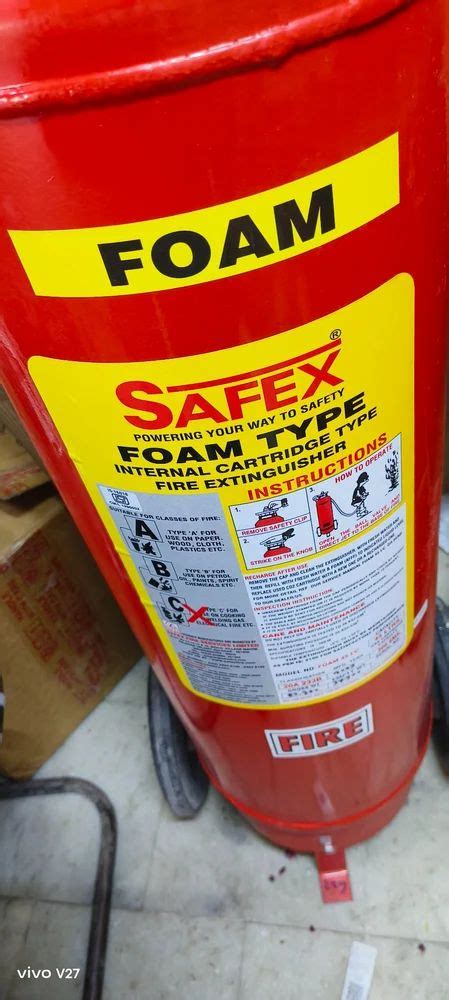 Safex ABC Stored Pressure Type Fire Extinguisher - Safex Stored ...