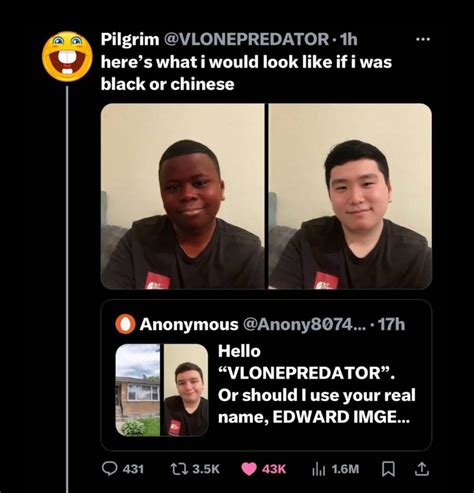 Here's What You Would Look Like If You Were Black or Chinese: Image ...