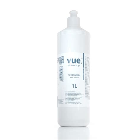 Buy Vue Ultrasound Gel - 250ml / 1L / 5L Bottle of Clear Conductive ...