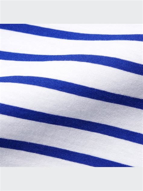 Cotton Oversized Short-Sleeve Striped T-Shirt | UNIQLO US