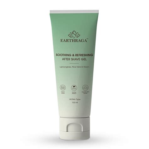 Earthraga Earthraga Lemongrass After Shave Gel for Men | 100 ml ...