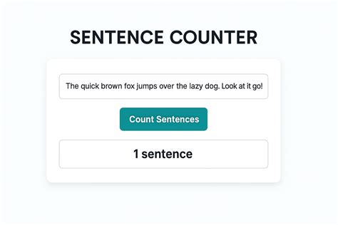 Sentence Counter - UppercaseLowercaseConverter