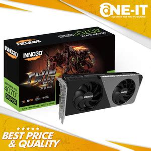 Jual VGA INNO3D GEFORCE RTX 4070 Ti SUPER TWIN X2 16GB GDDR6X - Kota ...