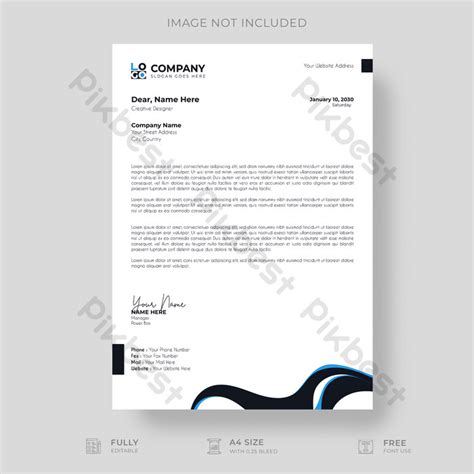 Letter Header Format 的图像结果