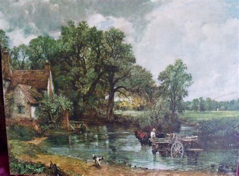 "The Hay Wain" John Constable Oil on Canvas Repro English Artist 1821 ...