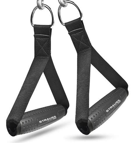 Strauss Heavy Duty PVC Resistance Band D Shaped Handles | Ideal for ...