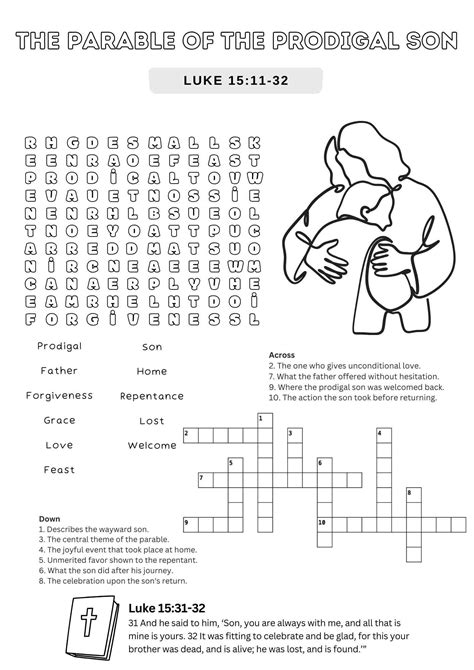 The Prodigal Son Activity Sheets - 5 Free Printable Activities - Free ...