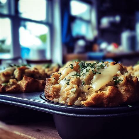 Turkey Stuffing Muffins: Amazing Recipe for Holiday Sides