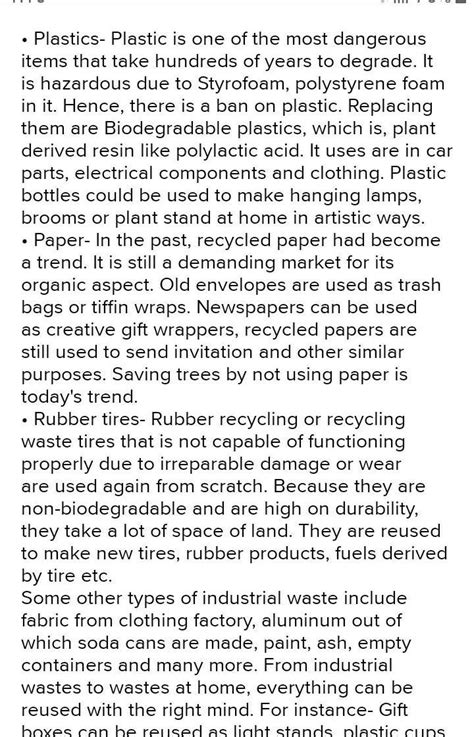 Write a short paragraph on how can we make the best out of waste ...