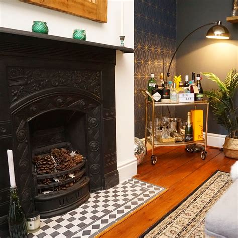 Hearth tile ideas - 11 creative ways to upstyle your fireplace - Atlas ...