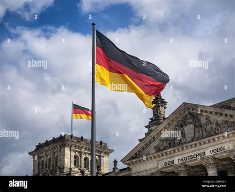 Berlin germany germany flag waving hi-res stock photography and images ...