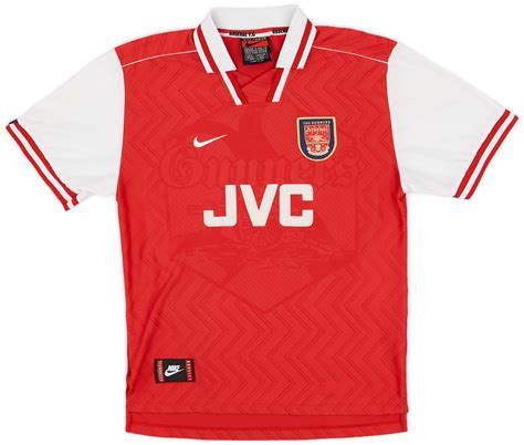 1996-98 Arsenal Home Shirt Adams #6 - 6/10 - (M)