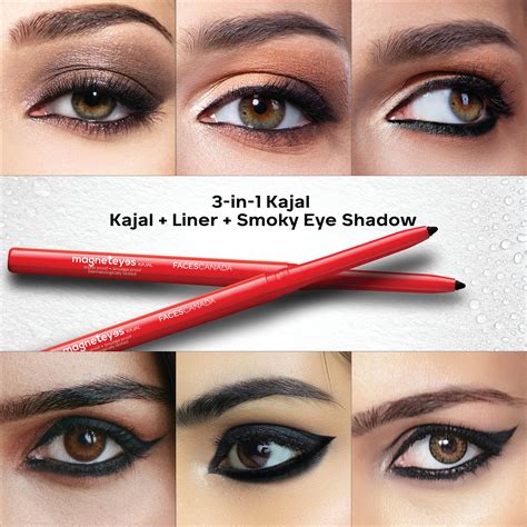 Magneteyes Kajal - Waterproof High Pigmented Eye Kajal Online – Faces ...