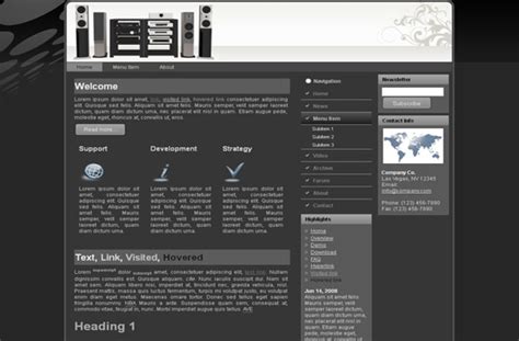 Image result for HTML CSS JavaScript Elictronics Templates