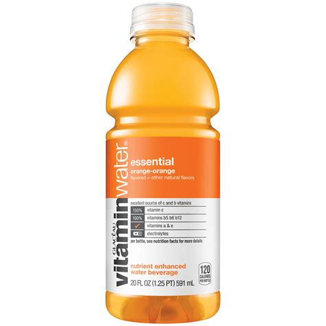 Glaceau Vitamin Water Essential Orange-Orange C 20oz | Garden Grocer