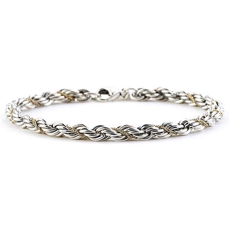 Sterling Twisted Chain Bracelet at Lindy Rossi blog