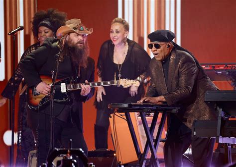 Watch: Stevie Wonder & Chris Stapleton Perform "Higher Ground" | 2023 ...