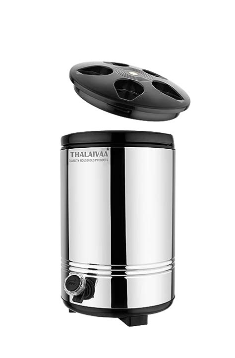 Buy THALAIVAA Stainless Steel Insulated Water Jug 10 Liter I Hot and ...