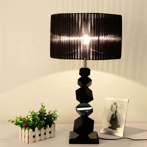 black lamp living room