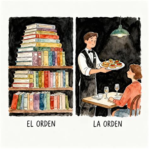 El Orden vs. La Orden: The Tiny Gender Change with a Huge Meaning ...
