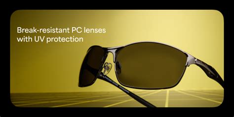 Buy Grey Black Full Rim Square Vincent Chase Polarized DRIVING GLASSES ...