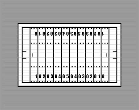 FOOTBALL FIELD SVG Yard Line Football Game Football Clipart Ball Field ...