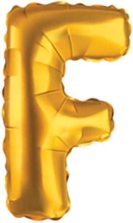 Buy JUST PARTY Gold Letters Alphabets Foil Balloons for Birthday ...